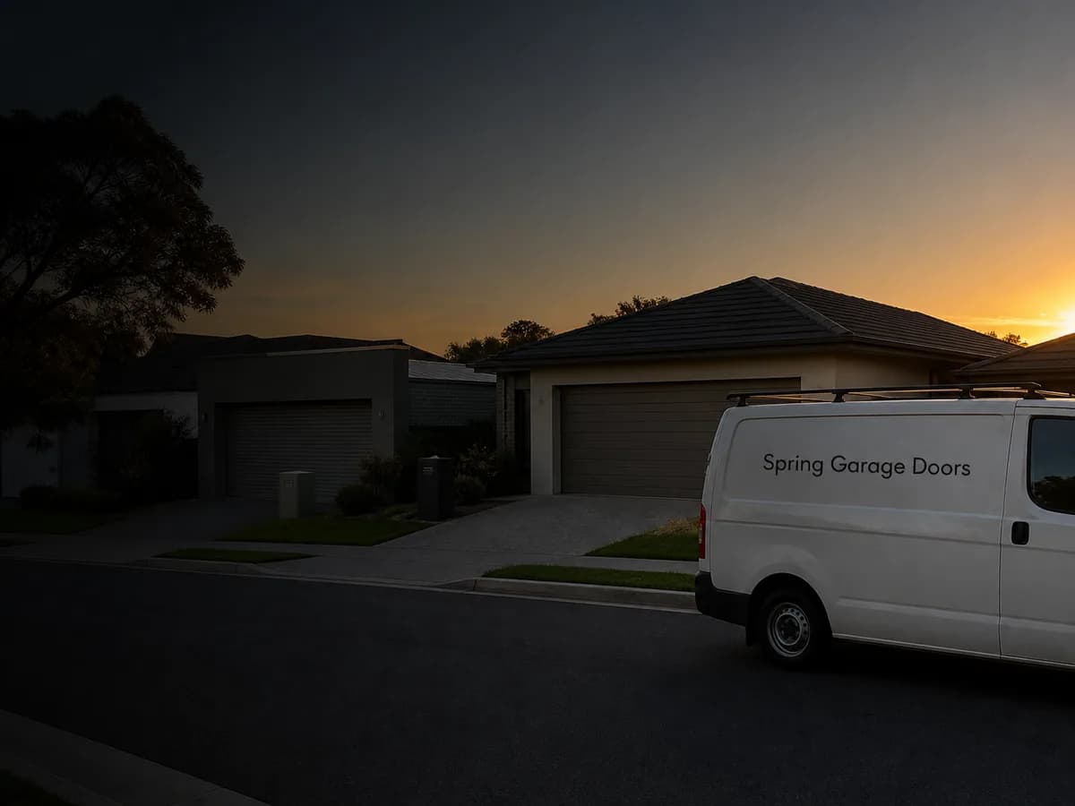 Garage door service in Pagewood, Sydney 2035