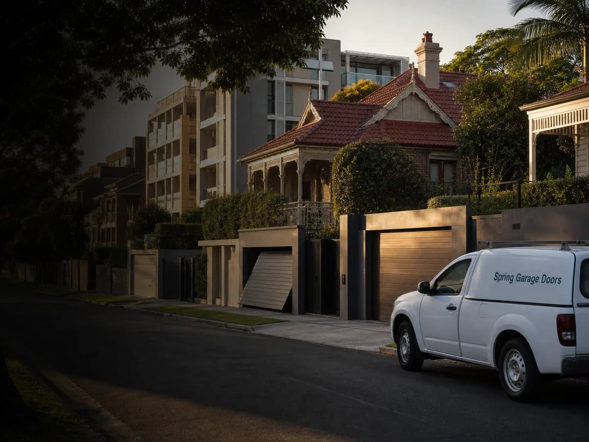 Garage door service in Randwick, Sydney 2031