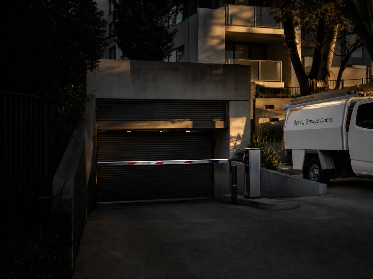 Garage door service in Rushcutters Bay, Sydney 2011