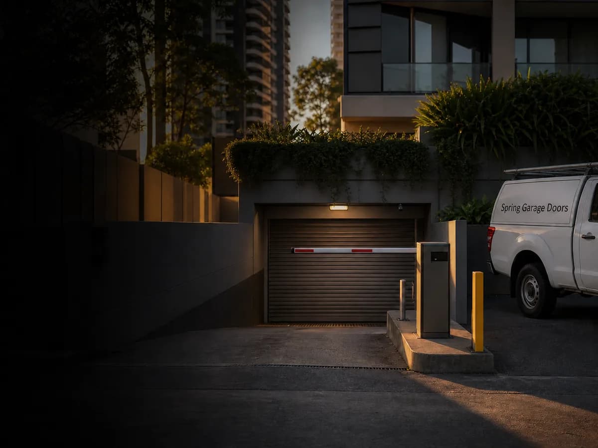 Garage door service in St Leonards, Sydney 2065