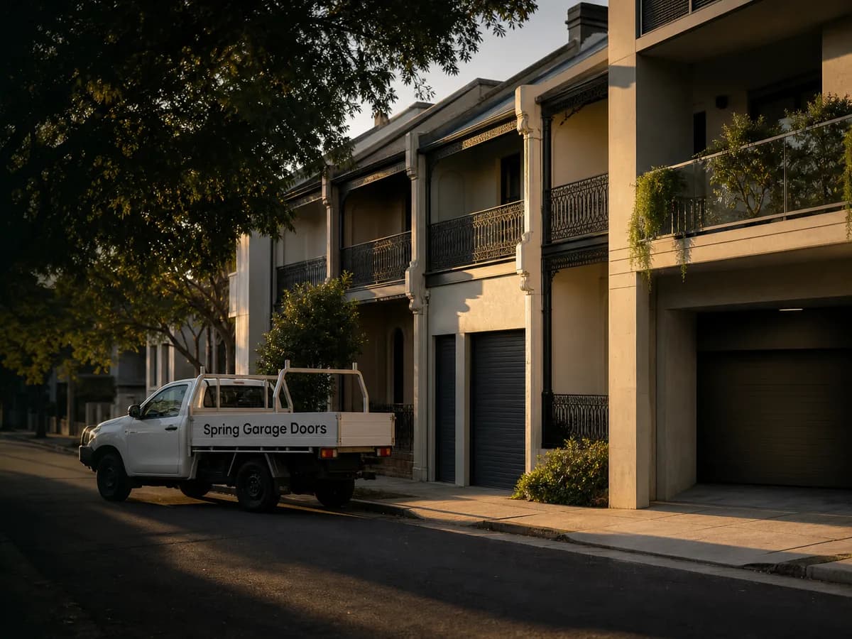 Garage door service in Stanmore, Sydney 2048