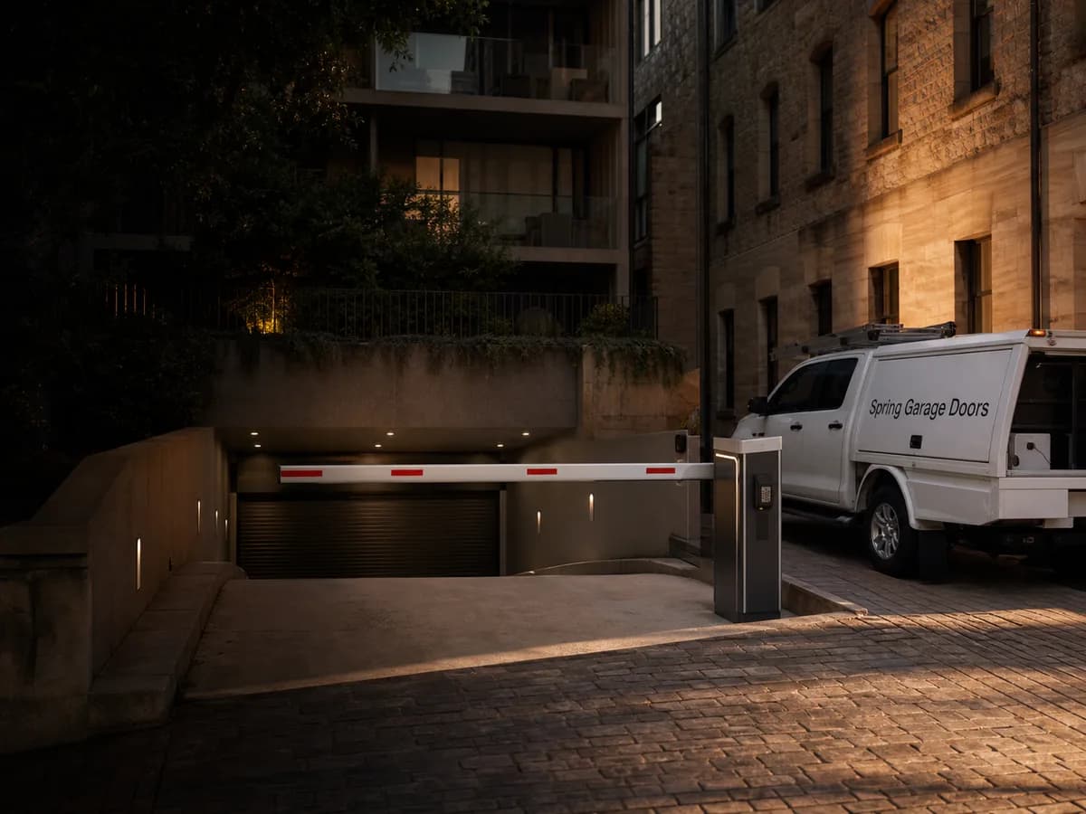 Garage door service in The Rocks, Sydney 2000