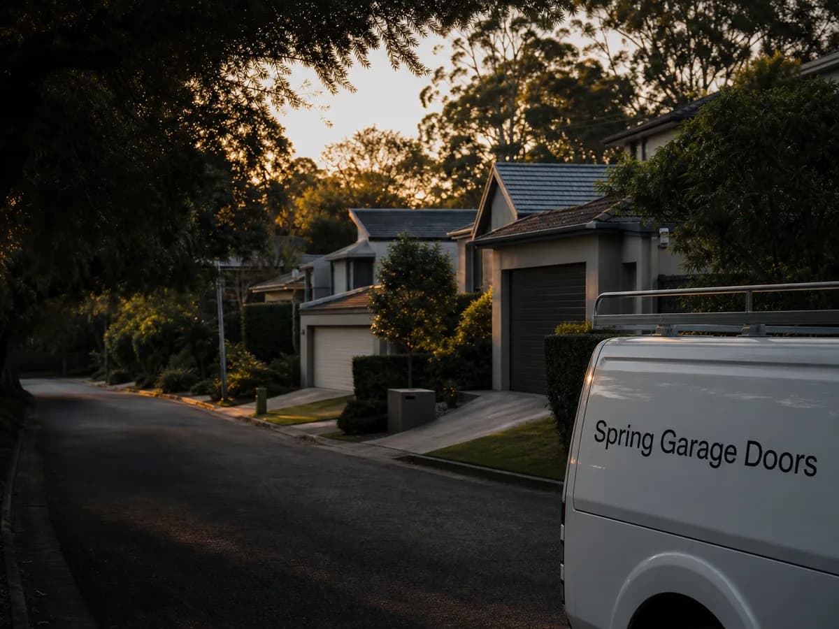 Garage door service in Wahroonga, Sydney 2076