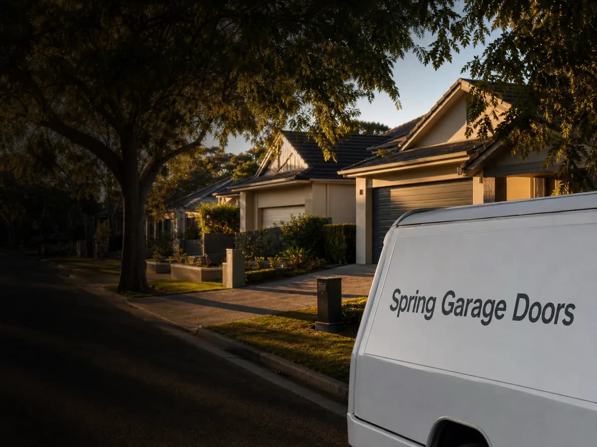 Garage door service in Warrawee, Sydney 2074