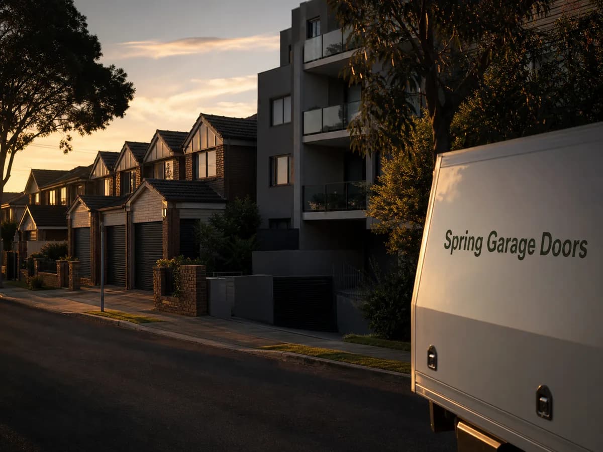 Garage door service in Wentworthville, Sydney 2145