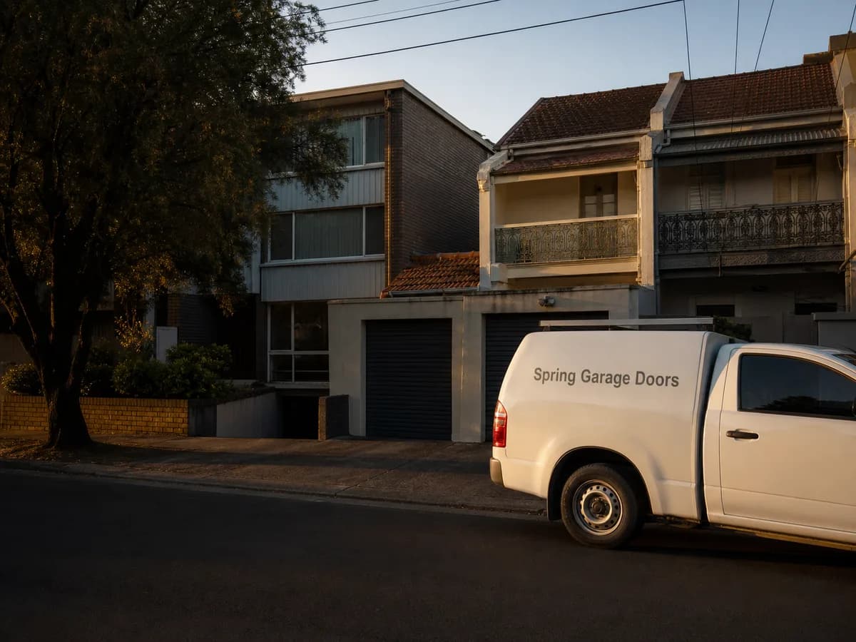 Garage door service in Wiley Park, Sydney 2195