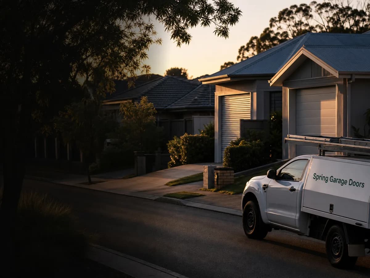 Garage door service in Woolwich, Sydney 2110